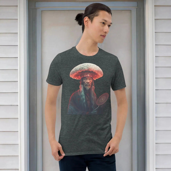 "Amanita Collection T-shirt showcasing Yakut inspired designs"
